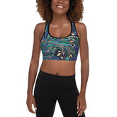 Sports Bra in Sprinkle Night